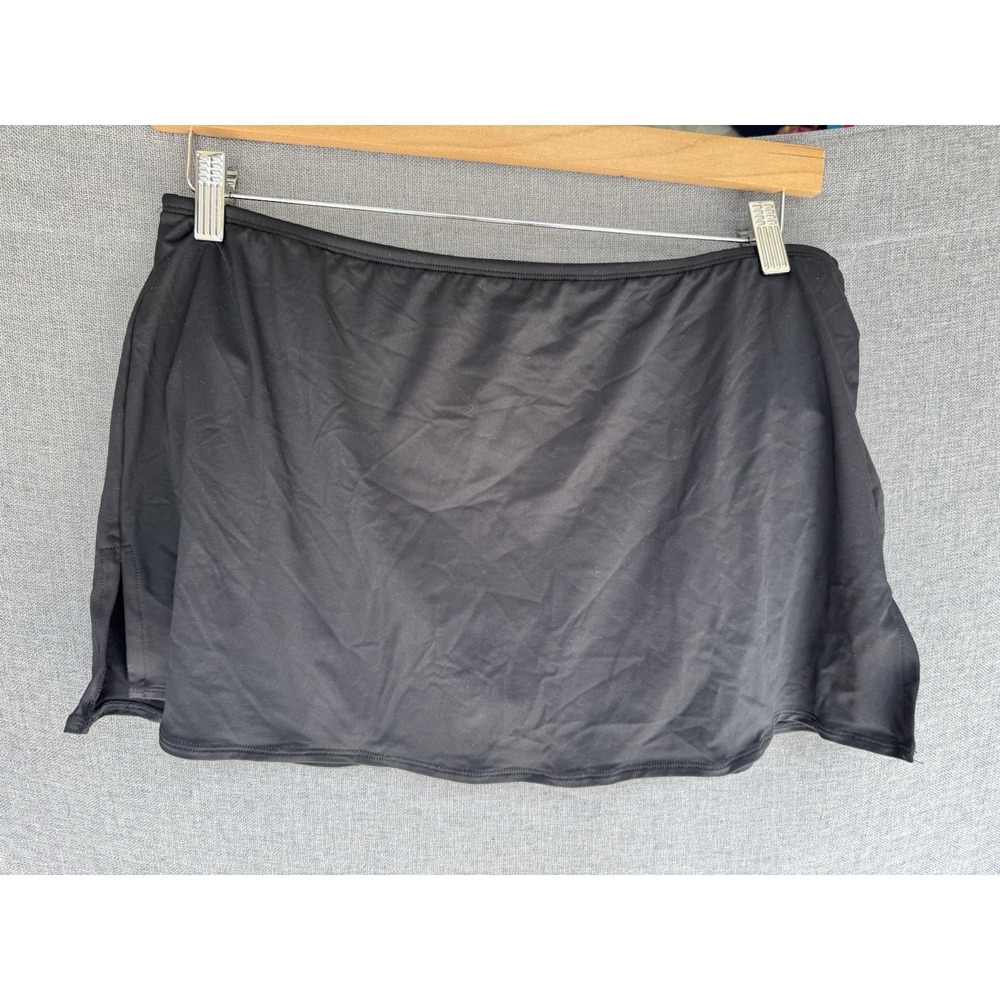 NWT Beach House Size 16 Swim Bottom‎ Skirt Black